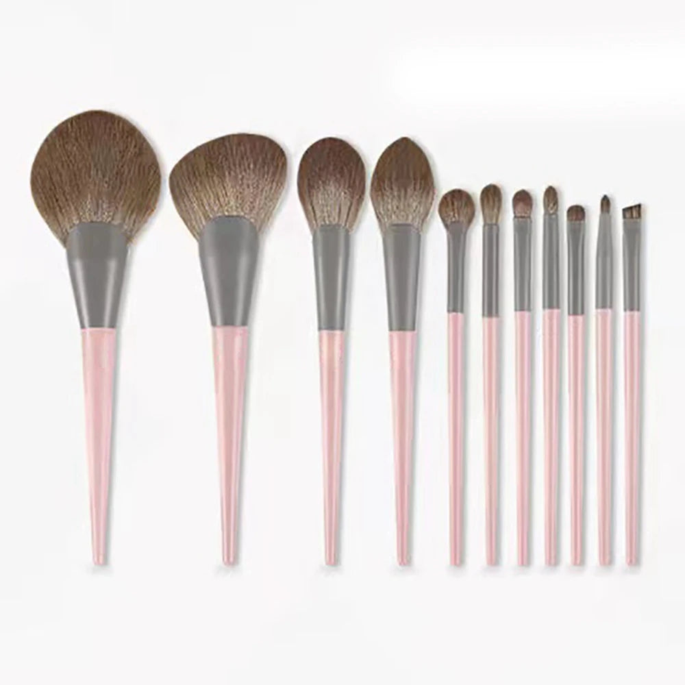 Makeup Brushes Set Face Eyes Make Up Brush Eyelash Eyeshadow Eyebrow Eyeliner Foundation Powder Blush Highlight Lips Brush