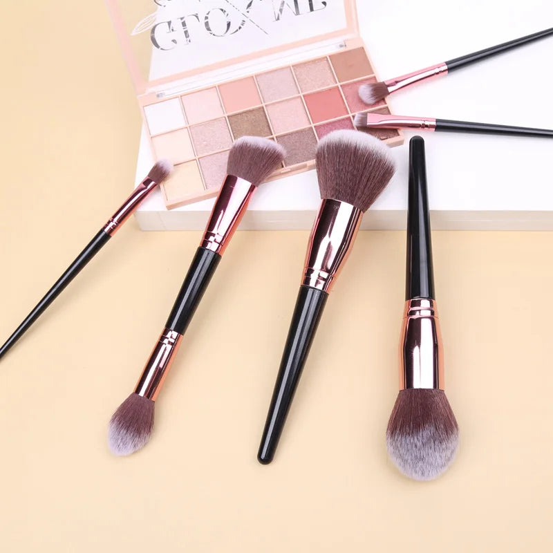 Makeup Brushes Set Face Eyes Make Up Brush Eyelash Eyeshadow Eyebrow Eyeliner Foundation Powder Blush Highlight Lips Brush