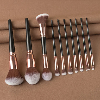 Makeup Brushes Set Face Eyes Make Up Brush Eyelash Eyeshadow Eyebrow Eyeliner Foundation Powder Blush Highlight Lips Brush