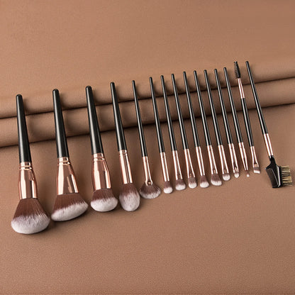 Makeup Brushes Set Face Eyes Make Up Brush Eyelash Eyeshadow Eyebrow Eyeliner Foundation Powder Blush Highlight Lips Brush