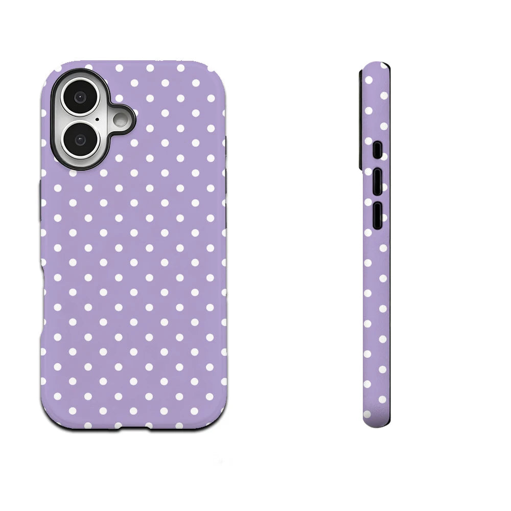 Polka Dot MagSafe Phone Case  for iPhone 17 16 15 14 13 12 11 Pro Max Plus 17 Air XR XS SE 8 7S cratch-resistant