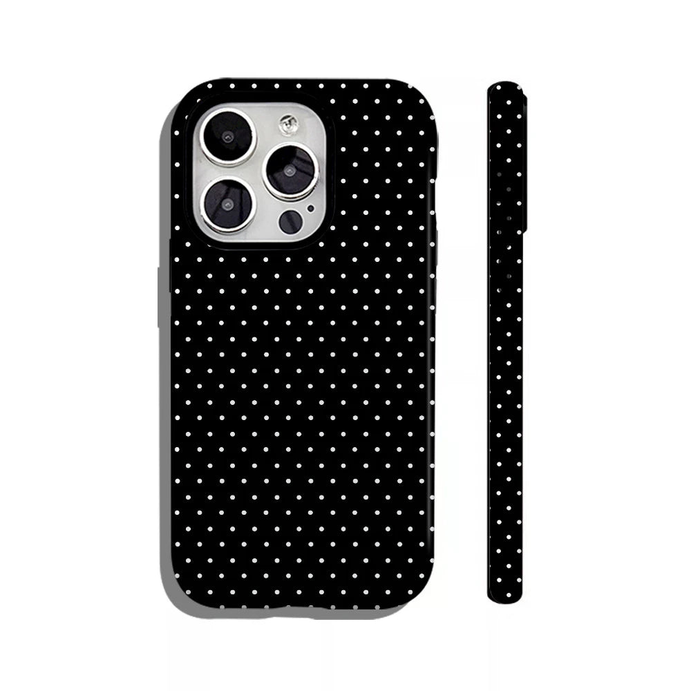 Polka Dot MagSafe Phone Case  for iPhone 17 16 15 14 13 12 11 Pro Max Plus 17 Air XR XS SE 8 7S cratch-resistant