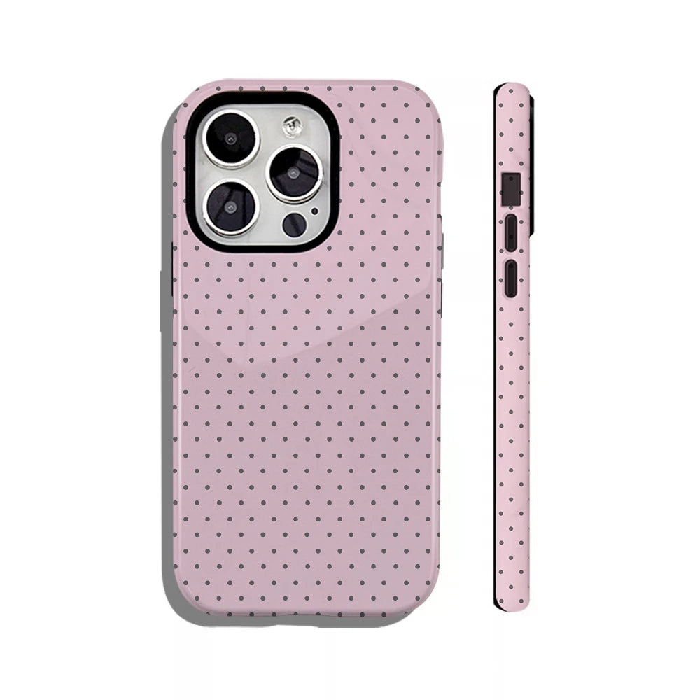 Polka Dot MagSafe Phone Case  for iPhone 17 16 15 14 13 12 11 Pro Max Plus 17 Air XR XS SE 8 7S cratch-resistant