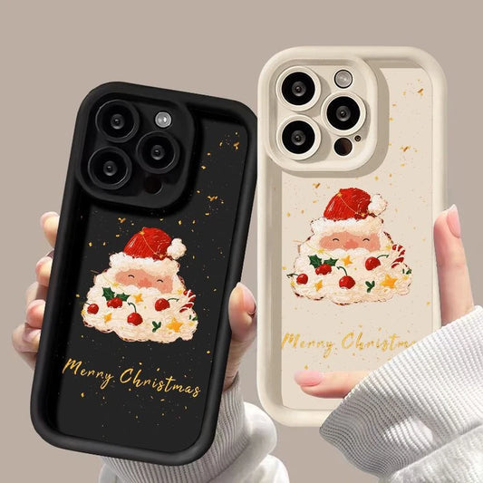 Santa Claus Silicone Phone Case for iPhone
