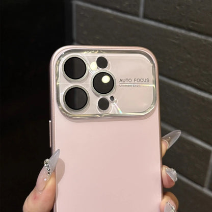 Minimalist Style Glass Phone Case for iPhone Lens Protector Back Cover