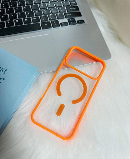 Multi-color Clear Magsafe Phone Case for iPhone 17 Air 16 15 14 13 12 11 Pro Max Plus X Xr 7 8