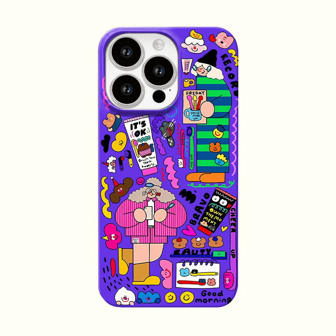 Cute Kitty Lovely Girls Cartoon MagSafe Phone Case For iPhone