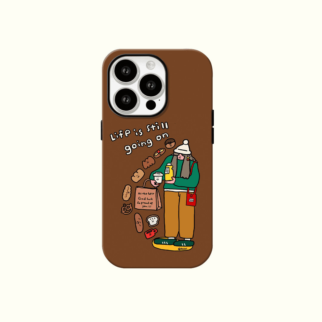 Cute Kitty Lovely Girls Cartoon MagSafe Phone Case For iPhone