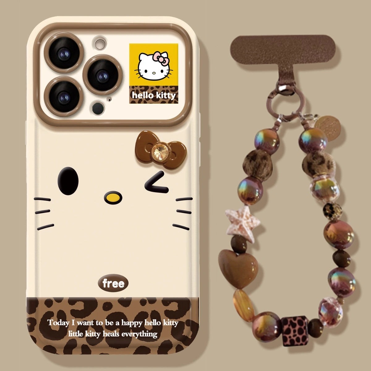 Cute Bow Kitty with Mirror Phone Case For iPhone 17 16 15 14 13 12 Pro Max Plus 11 XR 7 8 6