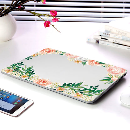 Floral Laptop Protective Case for Apple MacBook Clear Frosted Cover