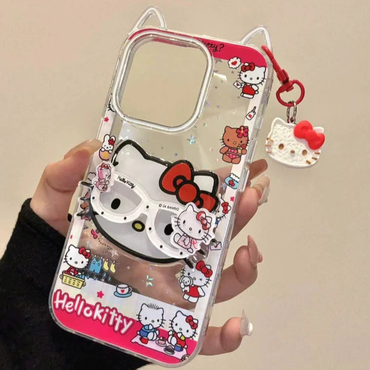 Kitty Star Magnetic Stand Phone Case