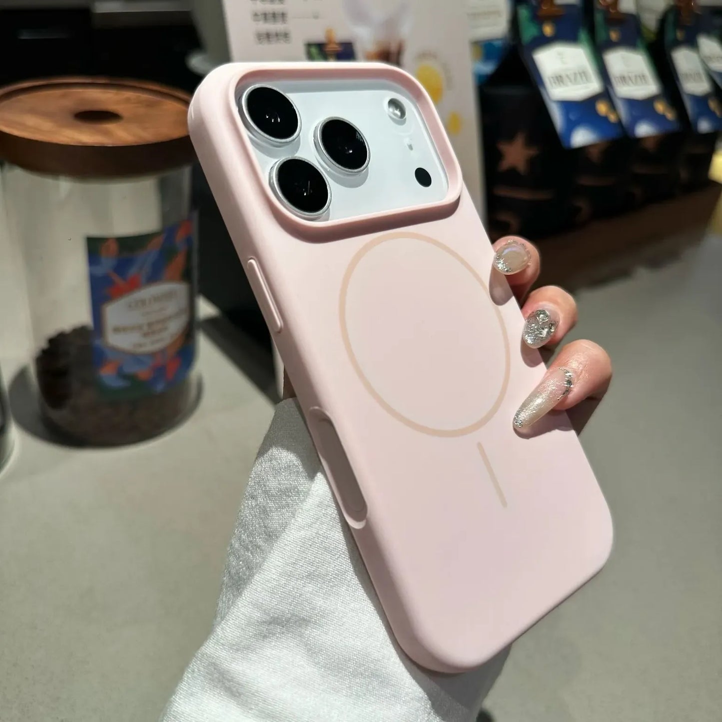 Simplicity Liquid Silicone Magsafe Phone Case For iPhone Series 17 16 15 14 13 12