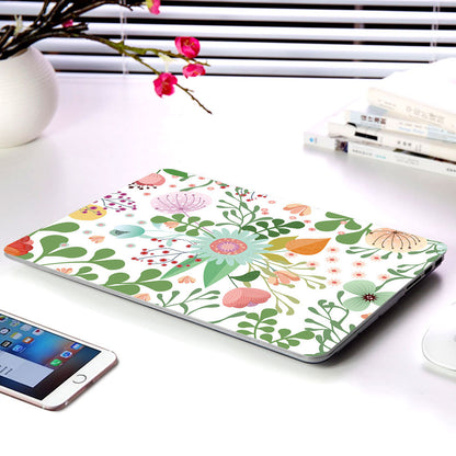 Floral Laptop Protective Case for Apple MacBook Clear Frosted Cover