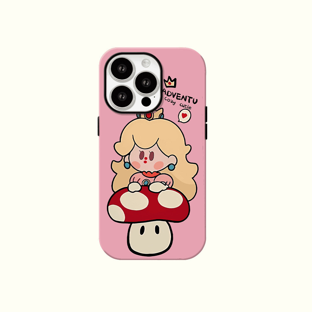 Cute Kitty Lovely Girls Cartoon MagSafe Phone Case For iPhone