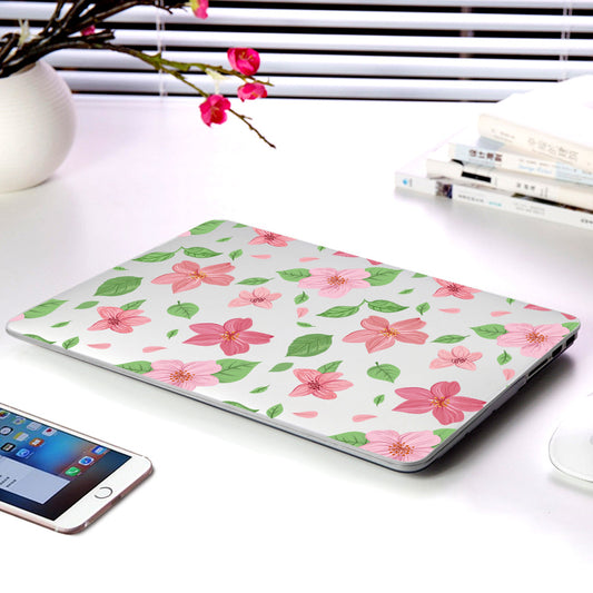 Floral Laptop Protective Case for Apple MacBook Clear Frosted Cover