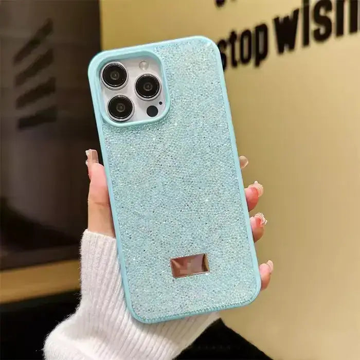 Rhinestone Diamond Phone Case For iPhone 11 12 13 14 15 16 17 Pro Max 16 Plus Shiny Shockproof Protective Cover