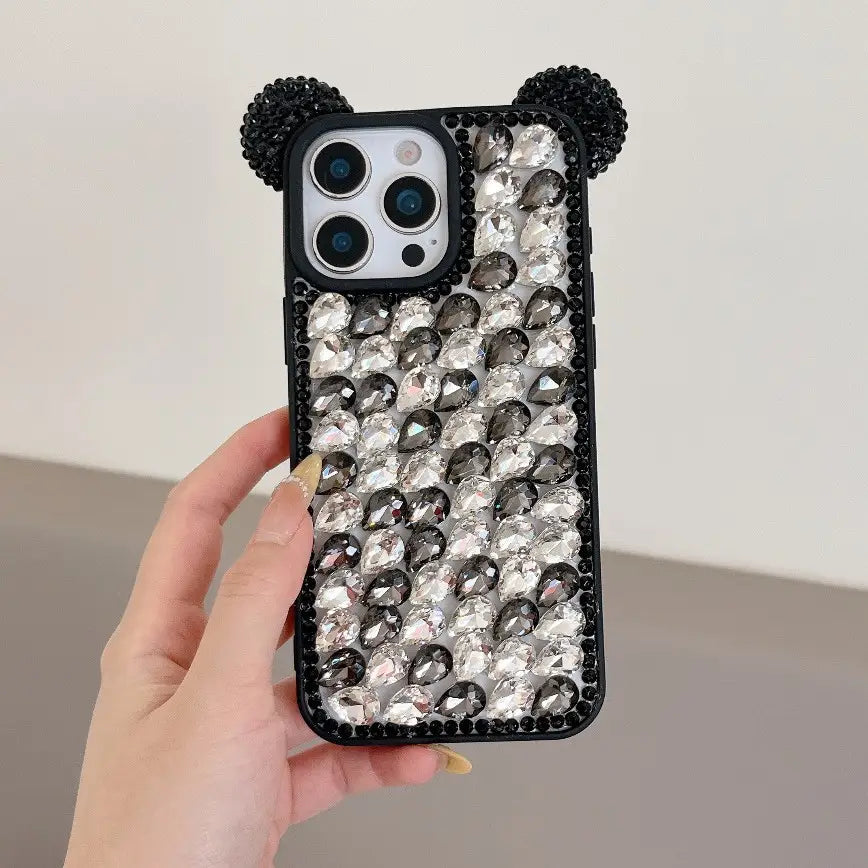 Handmade Glitter Rhinestones Phone Case for iPhone