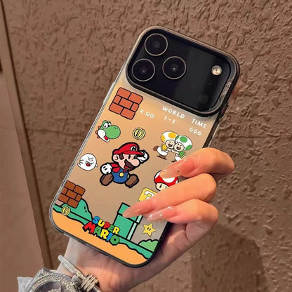 Cute Mari Clear Phone Case For iPhone