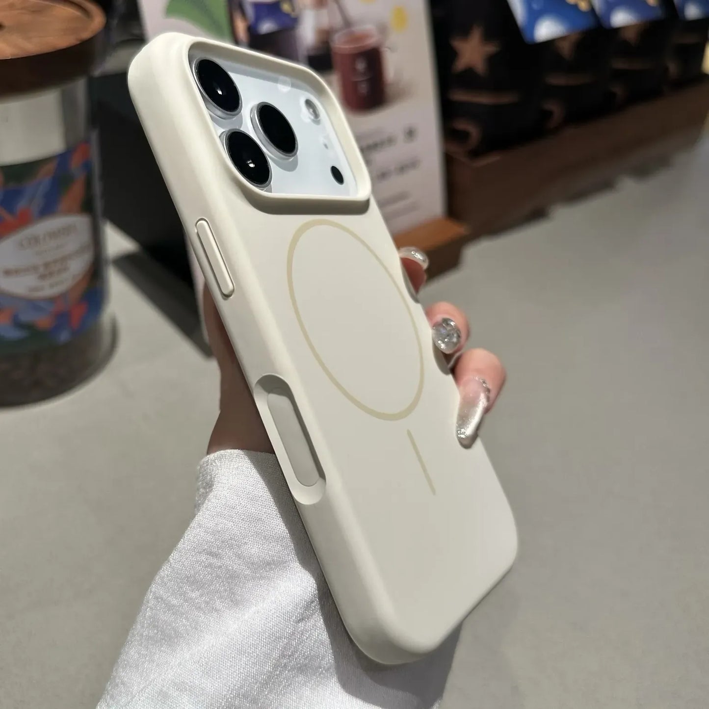 Simplicity Liquid Silicone Magsafe Phone Case For iPhone Series 17 16 15 14 13 12