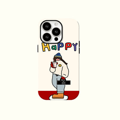 Cute Kitty Lovely Girls Cartoon MagSafe Phone Case For iPhone