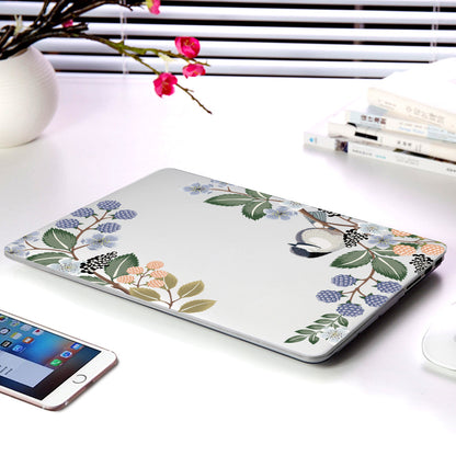Floral Laptop Protective Case for Apple MacBook Clear Frosted Cover