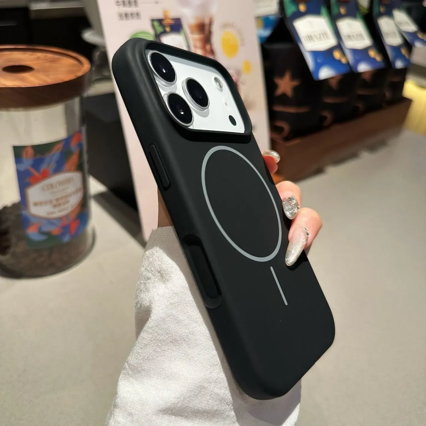 Simplicity Liquid Silicone Magsafe Phone Case For iPhone Series 17 16 15 14 13 12