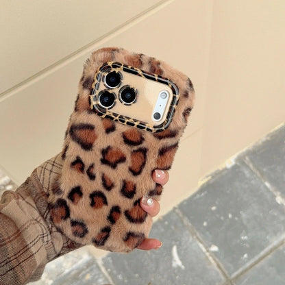 Rabbit Plush Phone Case for iPhone All 17 16 15 14 13 12 11 Series Models