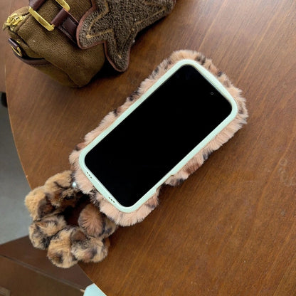 Rabbit Plush Phone Case for iPhone All 17 16 15 14 13 12 11 Series Models