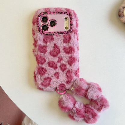 Rabbit Plush Phone Case for iPhone All 17 16 15 14 13 12 11 Series Models