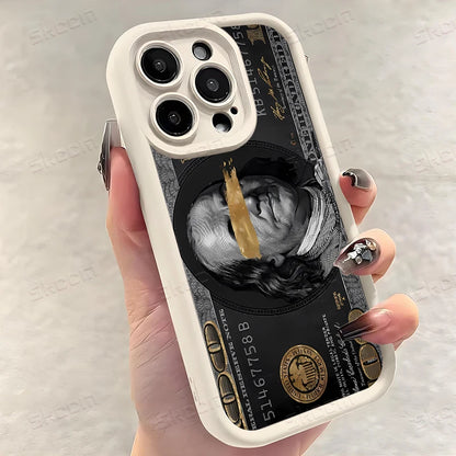 Popular USD Dollar Design Phone Case For iPhone 17 Air 16E 16 15 14 13 12 11 Pro Max X XR XS Max 7 8 Plus