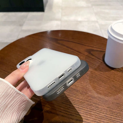 Soft Silicone Matte Transparent Phone Case For iPhone 17 16 15 14 13 12 11 Pro Max X XS XR 7 8 Plus Ultrathin Shockproof Cover