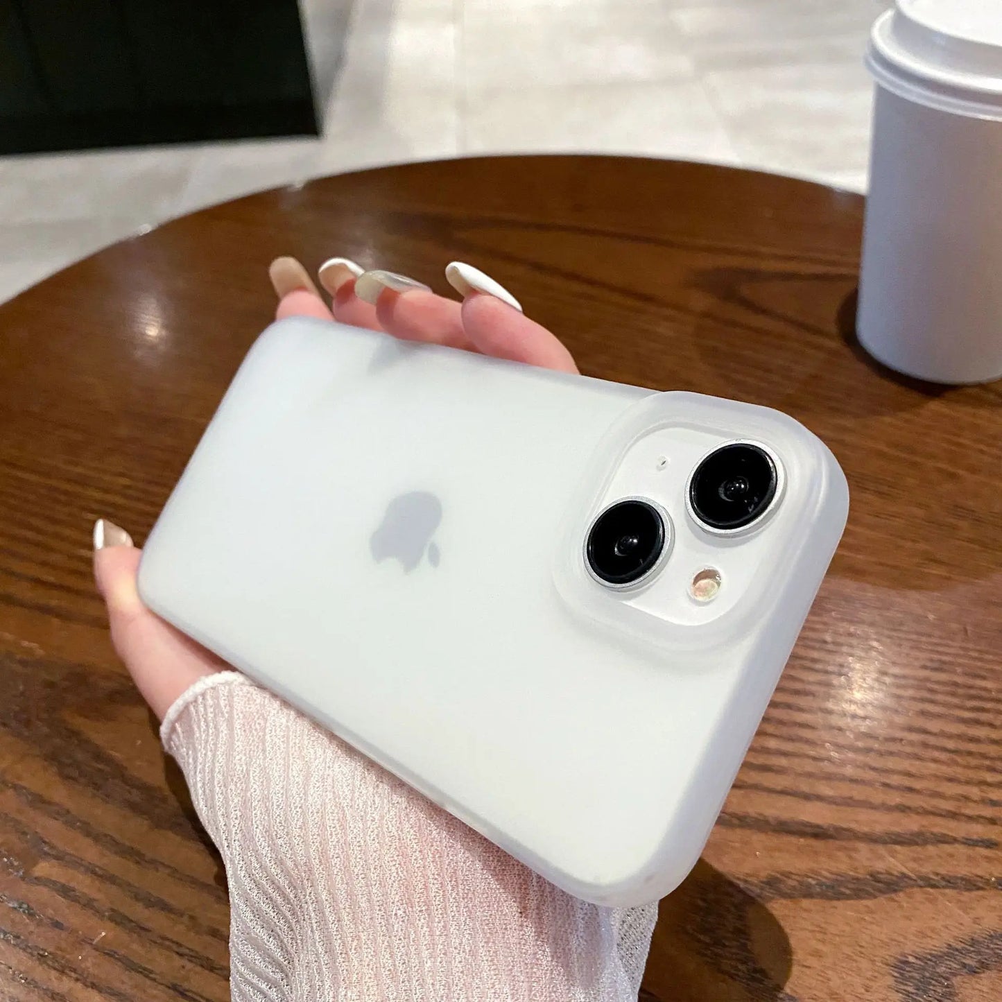 Soft Silicone Matte Transparent Phone Case For iPhone 17 16 15 14 13 12 11 Pro Max X XS XR 7 8 Plus Ultrathin Shockproof Cover