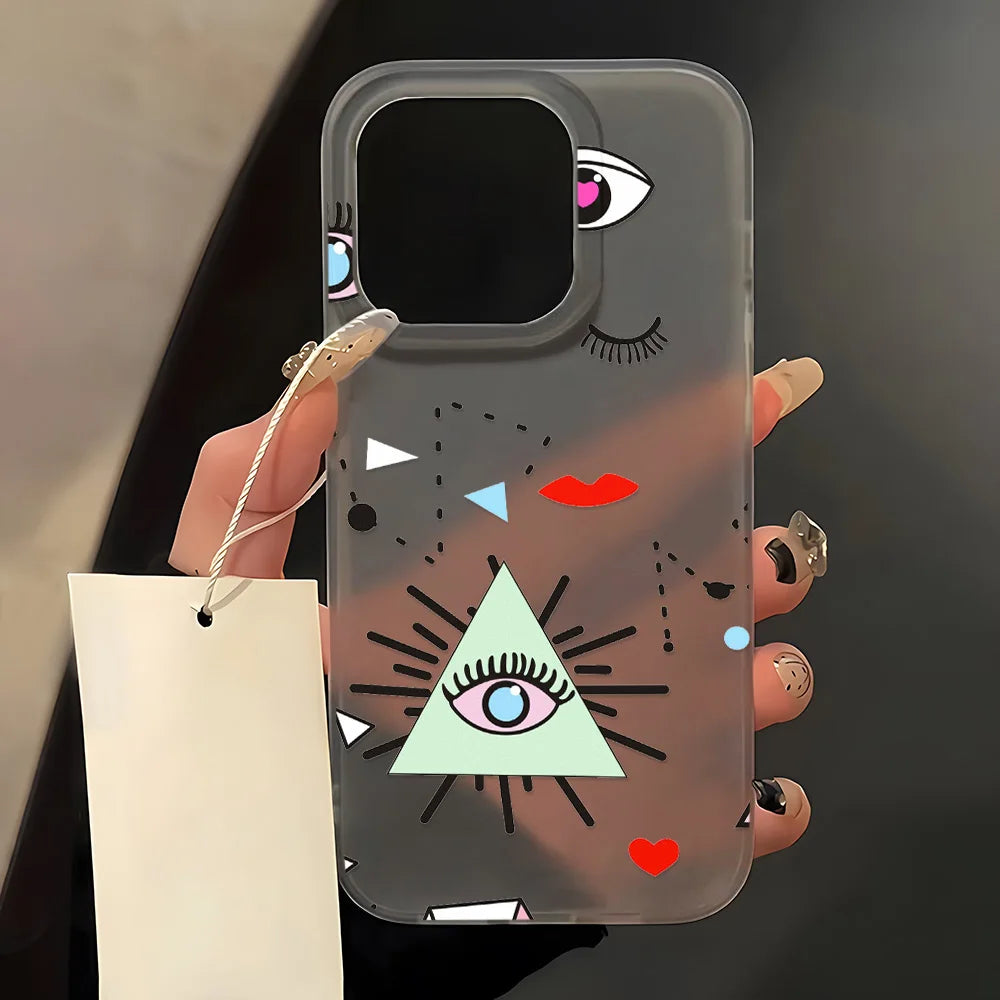 Coque de téléphone à motif léopard pour iPhone 16 Pro, iPhone 11, 17, 13, 15, 12, 14 Pro Max, 13, 12 Mini : protection mate antichoc et souple.