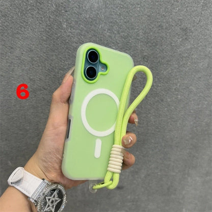 iPhone Lanyard Series | Matte MagSafe Magnetic Phone Case