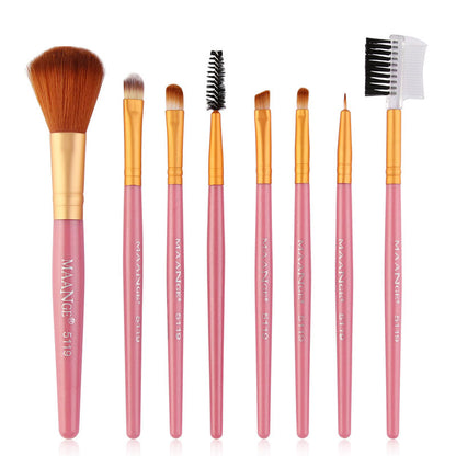 8pcs Makeup Brushes Set Powder Foundation Blush Blending Eyeshadow Lip Cosmetic Brush Beauty Tool