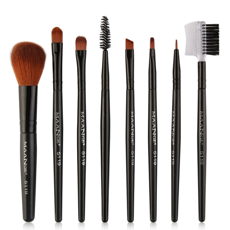 8pcs Makeup Brushes Set Powder Foundation Blush Blending Eyeshadow Lip Cosmetic Brush Beauty Tool