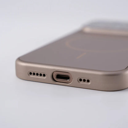 Frosted Camera Lens Protection Magnetic MagSafe Case For iPhone 17 17Pro Max 16 Pro 15 14 13 Matte Wireless Charging Armor Cover