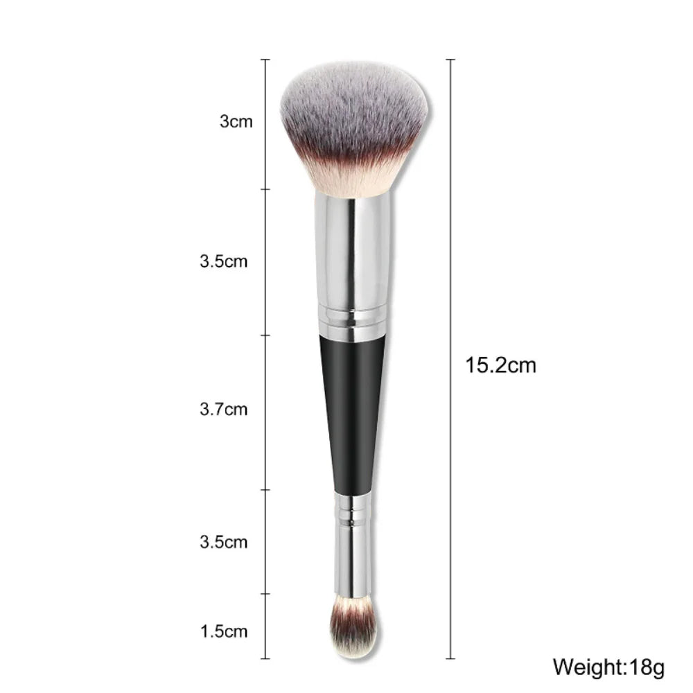 1pcs Double Head Professional Makeup Brushes Shadow Highlighter Powder Foundation Concealer Blush Facial Brush Beauty Tools