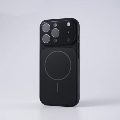 Frosted Camera Lens Protection Magnetic MagSafe Case For iPhone 17 17Pro Max 16 Pro 15 14 13 Matte Wireless Charging Armor Cover