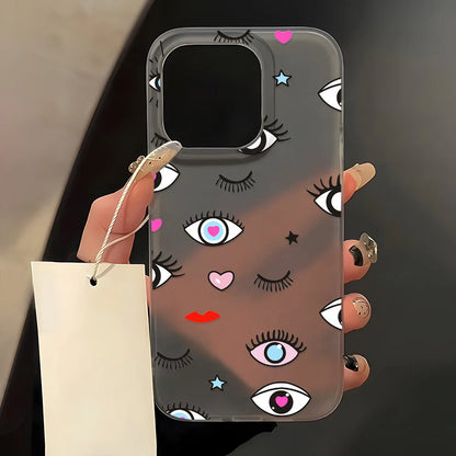 Coque de téléphone à motif léopard pour iPhone 16 Pro, iPhone 11, 17, 13, 15, 12, 14 Pro Max, 13, 12 Mini : protection mate antichoc et souple.