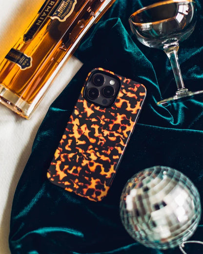 Tortoise Print Shell MagSafe Anti-Shock iPhone Case
