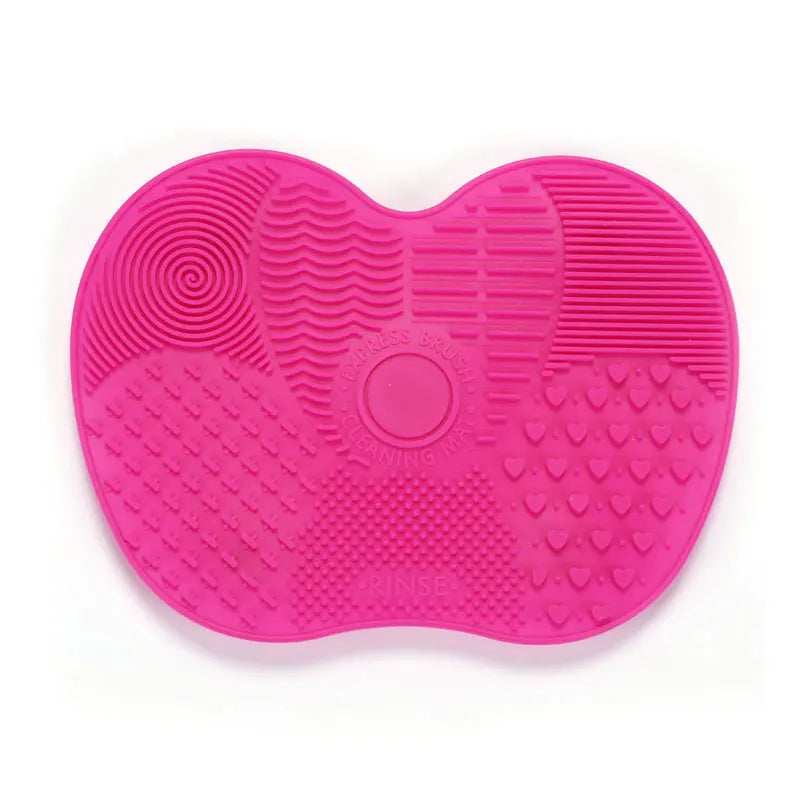 Silicone Brush Cleaner Cosmetic Make Up Washing Brush Gel Cleaning Mat Foundation Makeup Brush Cleaner Pad Scrubbe Board