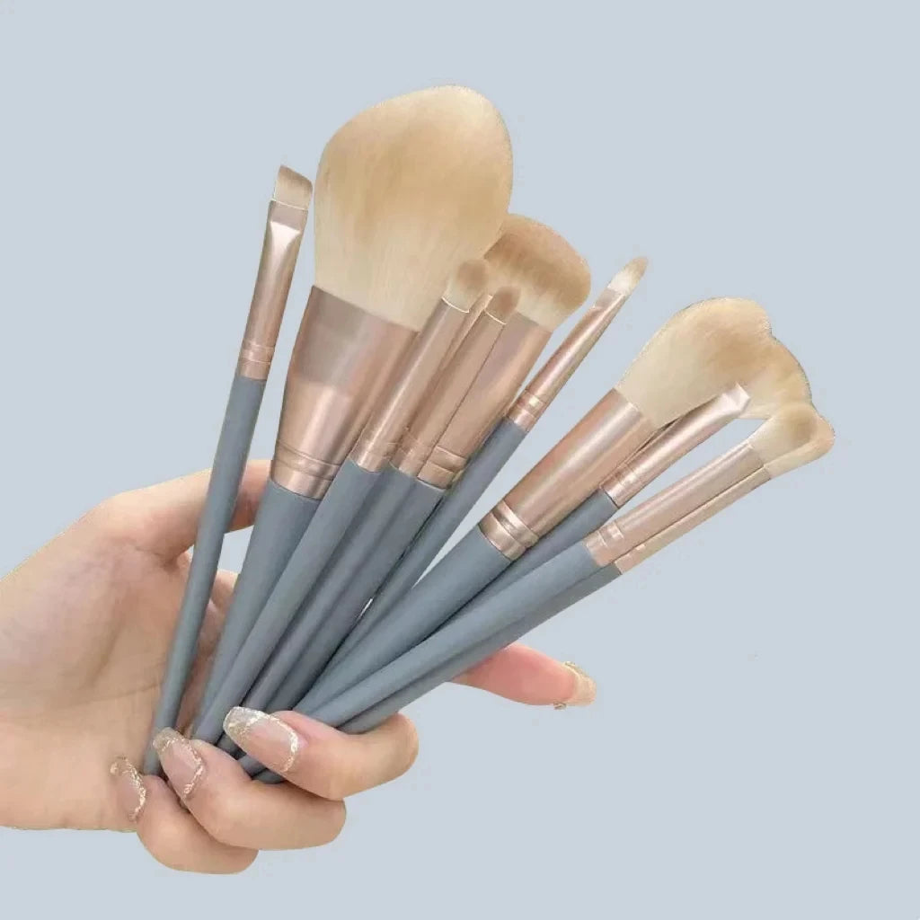 Soft Fluffy Makeup Brushes Set Eye Shadow Foundation Women Cosmetic Powder Blush Blending Beauty Make Up beauty Tool