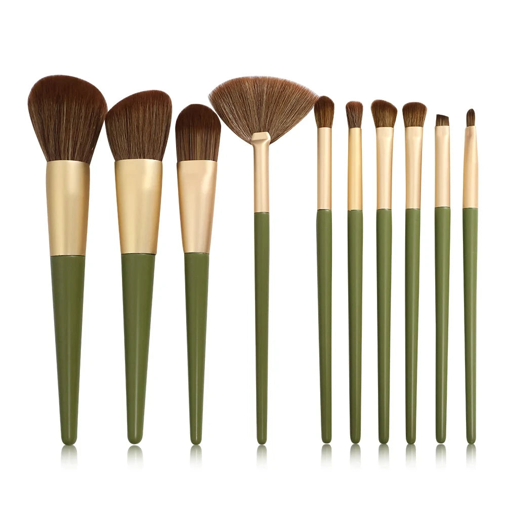 Soft Fluffy Makeup Brushes Set Eye Shadow Foundation Women Cosmetic Powder Blush Blending Beauty Make Up beauty Tool