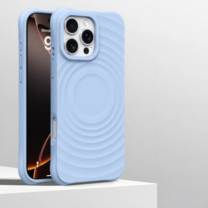 iPhone Magsafe Case Candy Color Ripple Back Cover For iPhone 17 16 15 14 13 Series