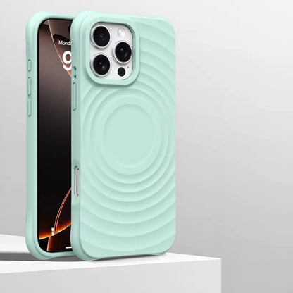 iPhone Magsafe Case Candy Color Ripple Back Cover For iPhone 17 16 15 14 13 Series