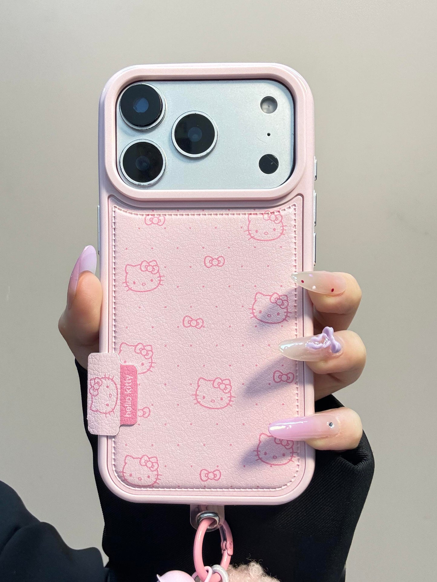 Kitty Pink PU Cute Kawaii Phone Case