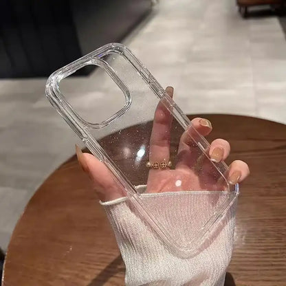 Starry Sky Glitter Clear Phone Case For iPhone Back Cover