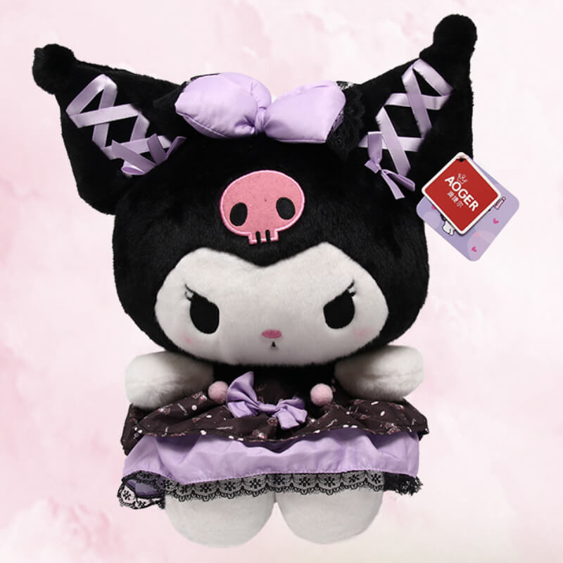 Uniform Cartoon Doll Plush Toy Kuromi Cinna Dog Pillow Doll