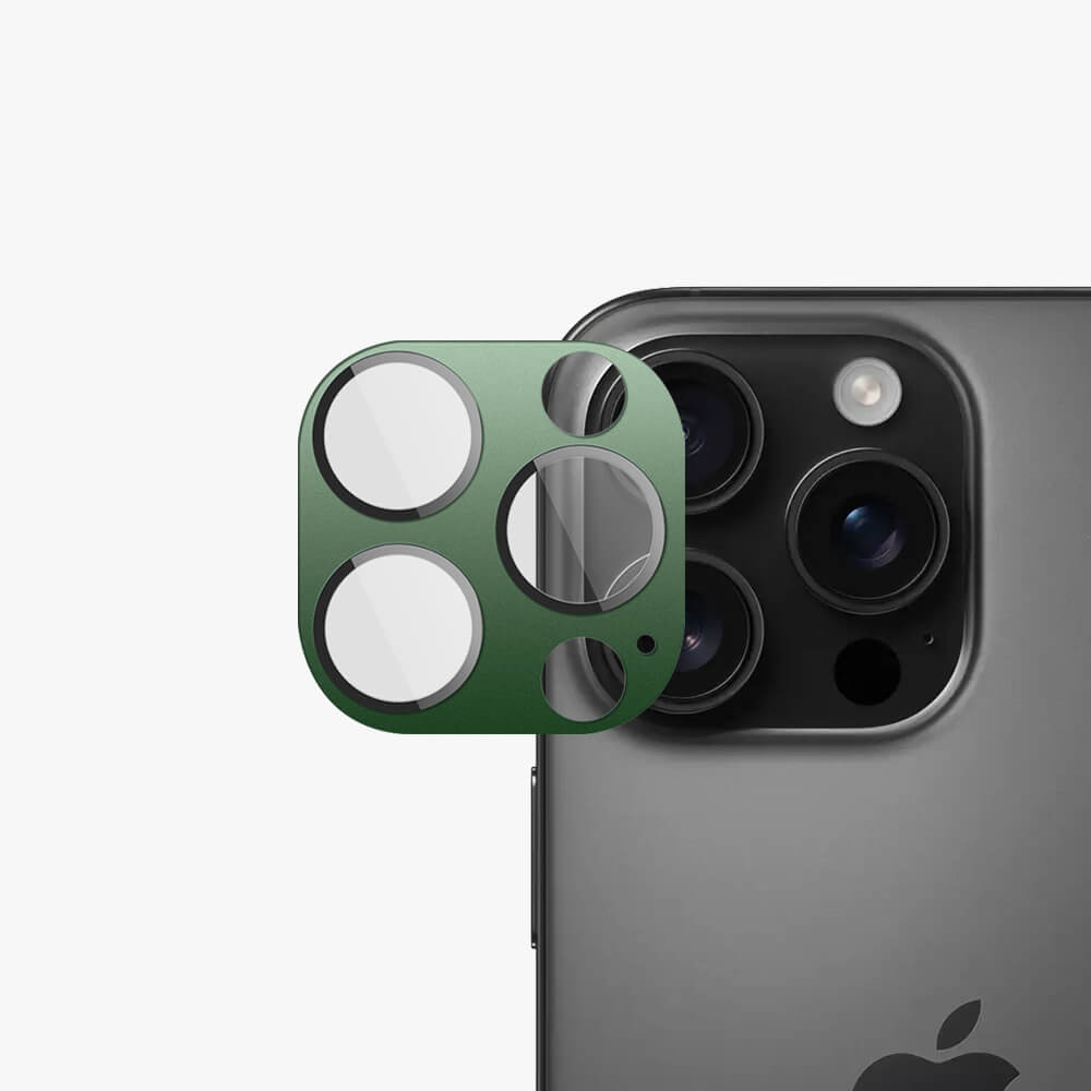 Forest Green - Aluminum Alloy Camera Protective Film